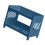 (Navy Blue) 2 Tier Desktop Shelf Plastic Organizer Rack Navy Blue 3