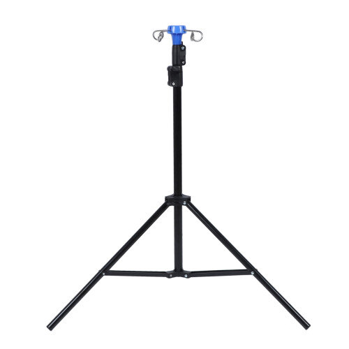 IV Pole Stand with Hook Portable Collapsible Floor Stand