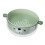 (Bear Green) Double Layer Colander Bowl Set TPR Handle Large Capacity Yellow 4