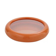 (Brown) Portable Crisper Holder for Onion Tomato Lemon Avocado