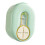 (Green) Wall Mounted Plastic Wrap Storage Box Multifunctional Green 2