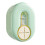 (Green) Wall Mounted Plastic Wrap Storage Box Multifunctional Green 3