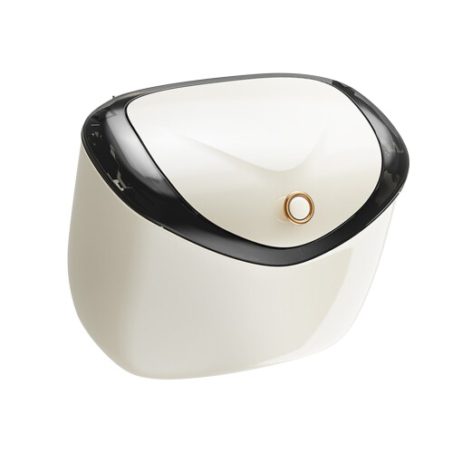 (M) Wall Mounted Waste Bin Multifunctional Trash Can with Lid 1