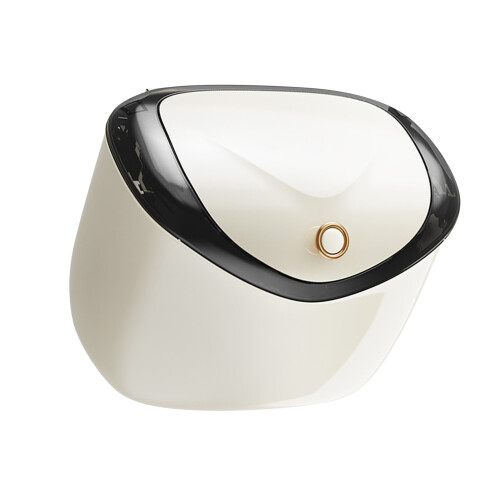 (M) Wall Mounted Waste Bin Multifunctional Trash Can with Lid 2