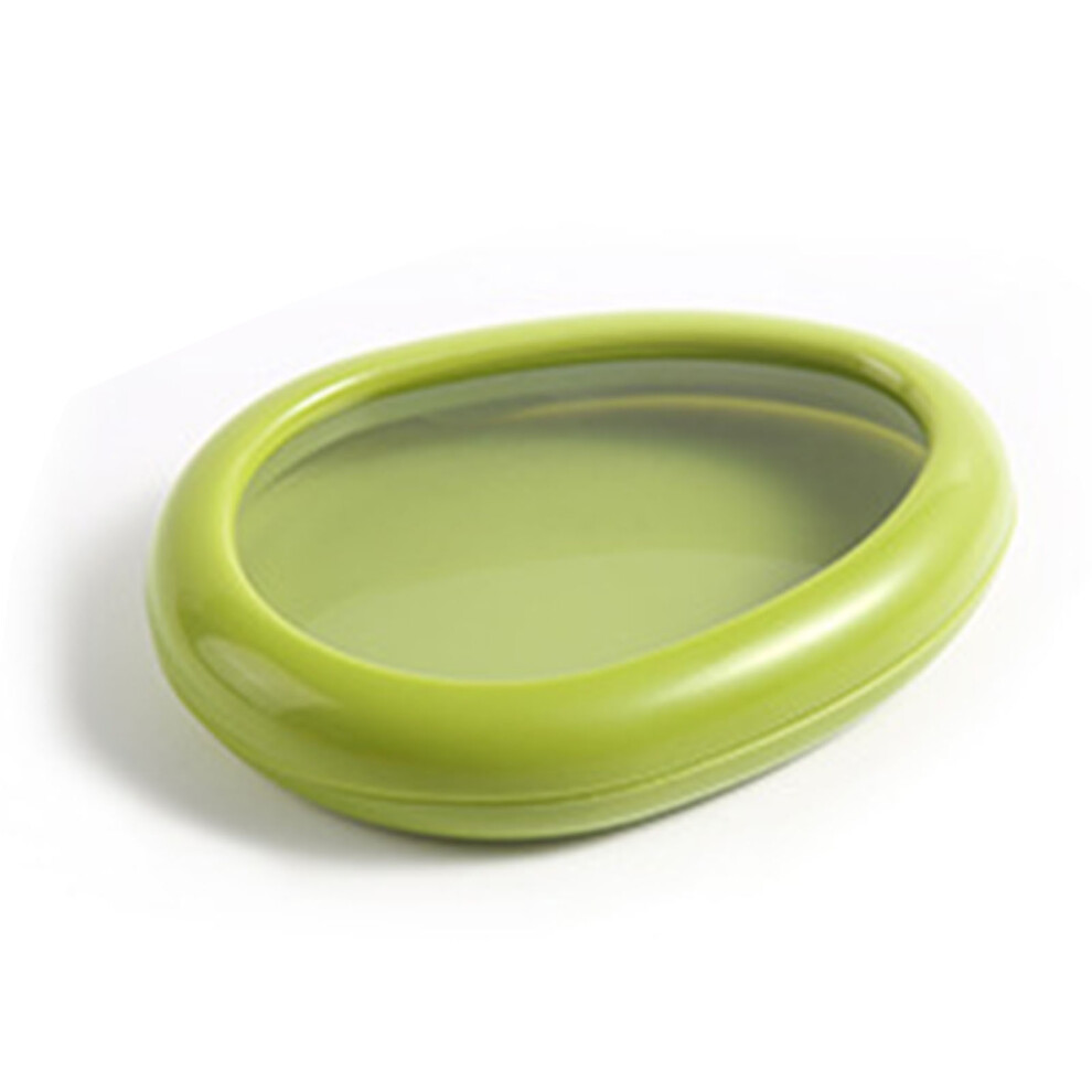 Green (Green) Portable Crisper Holder For Onion Tomato Lemon Avocado