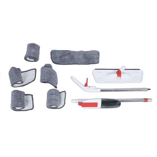 Rotatable Spray Mop with 6 Microfiber Pads