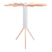 (Wooden Pole) Folding Tripod Clothes Drying Rack Octopus Aluminum Pole
