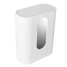 Paper Cup Dispenser Pull Type Wall Mounted Double Tube with Window