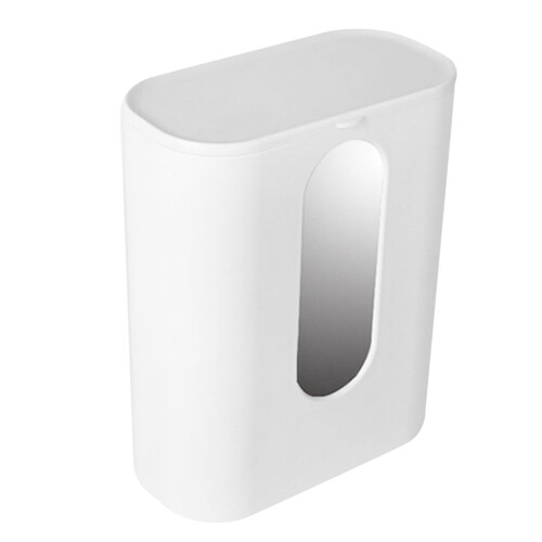 Paper Cup Dispenser Pull Type Wall Mounted Double Tube with Window