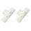 (L) 2 PCS Large Bag Clips Reusable Plastic Heavy Seal Grip 1