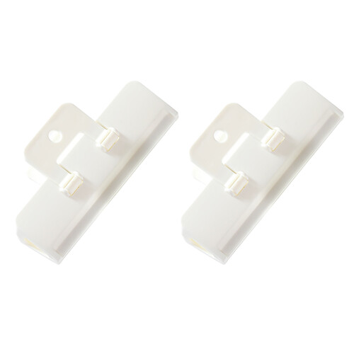 (L) 2 PCS Large Bag Clips Reusable Plastic Heavy Seal Grip