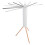 (Aluminum Pole) Folding Tripod Clothes Drying Rack Octopus Aluminum Pole 4