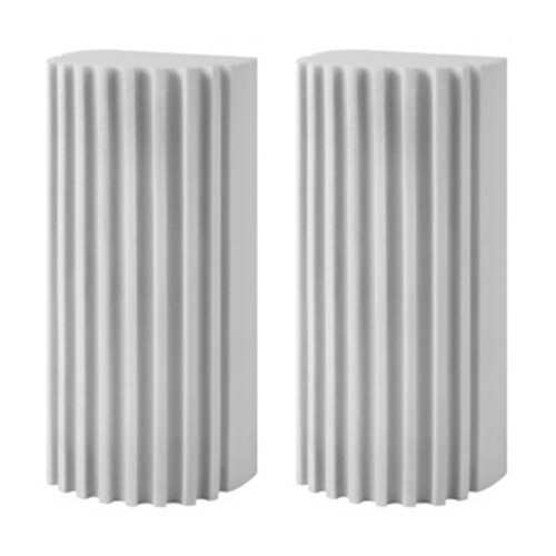 (2pcs) Dishwashing Sponge for Home Kitchen Gray