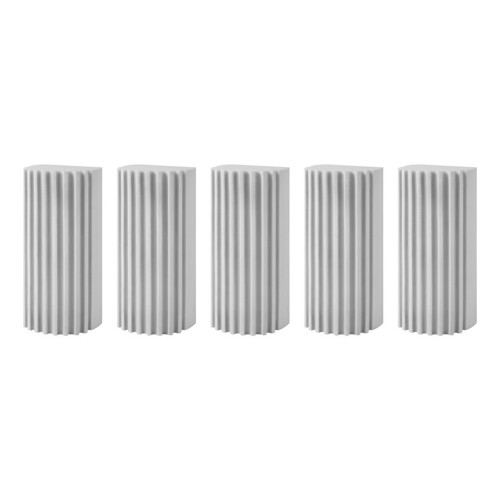 (5pcs) Dishwashing Sponge for Home Kitchen Gray