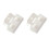 (S) 2 PCS Large Bag Clips Reusable Plastic Heavy Seal Grip 4