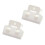 (S) 2 PCS Large Bag Clips Reusable Plastic Heavy Seal Grip 2