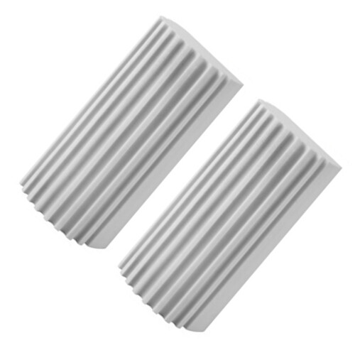 (2pcs) Dishwashing Sponge for Home Kitchen Gray 2