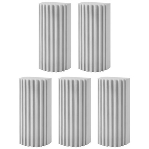 (5pcs) Dishwashing Sponge for Home Kitchen Gray 1
