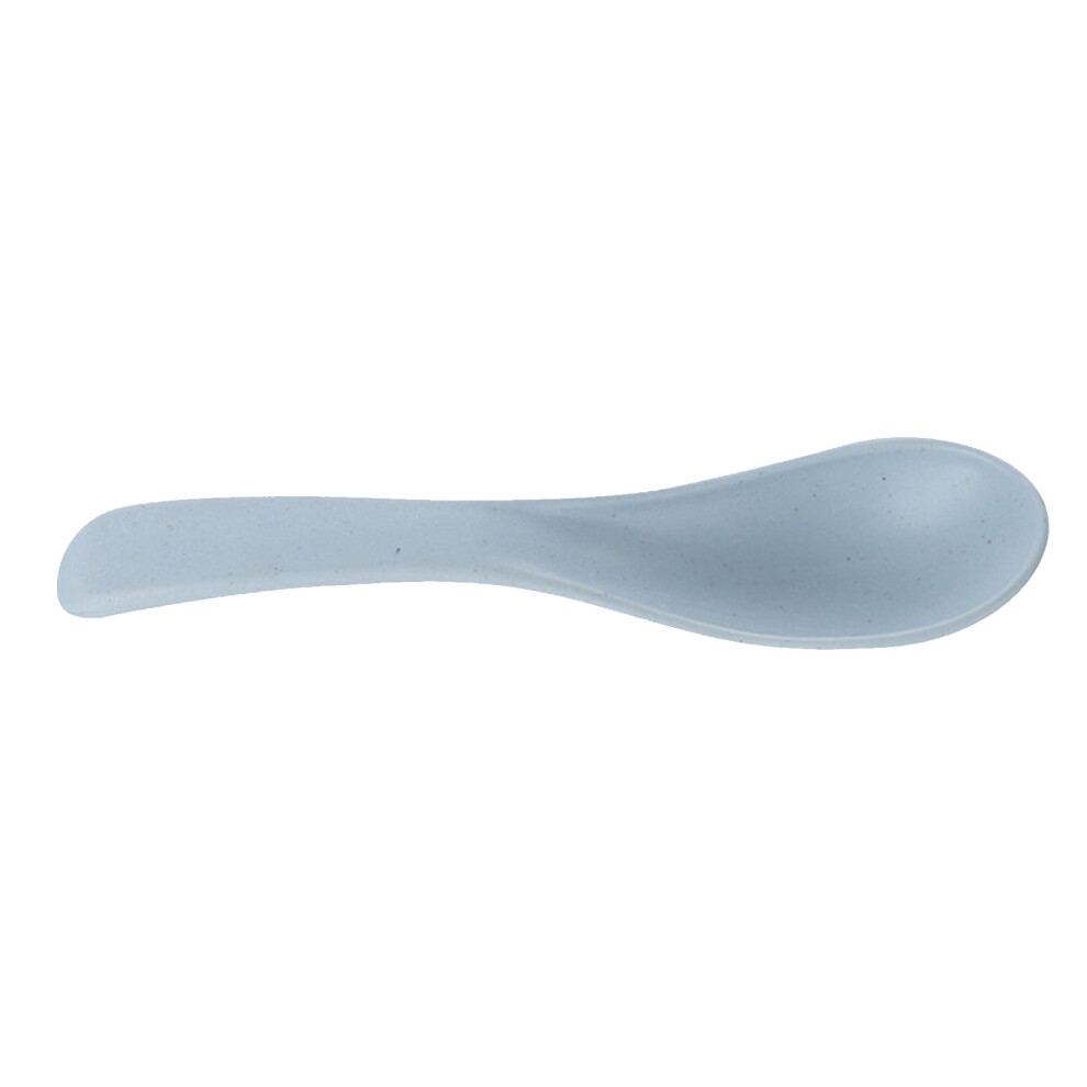 Wheat Straw Spoon Reusable Portable Soup Spoon Microwave Safe