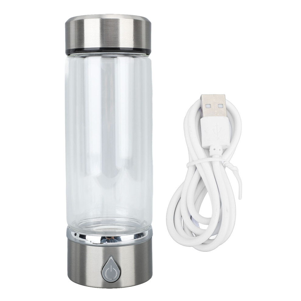 Hydrogen Water Bottle USB Rechargeable 380ml 600-900PPB-image-OPC-PMKCDNS-NEW