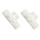 (L) 2 PCS Large Bag Clips Reusable Plastic Heavy Seal Grip 4