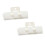 (L) 2 PCS Large Bag Clips Reusable Plastic Heavy Seal Grip 2