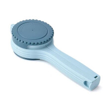 (Blue) Food Sealing Clip ABS Large Caliber with Cap Pour Spout Blue