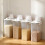 Airtight Rice Container Clear Double Sealed Cereal Flour Storage 5