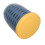 (Blue) Plastic Fruit Draining Cup Portable Leakproof with Fork Blue 5
