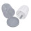 (White) Plastic Fruit Draining Cup Portable Leakproof with Fork Blue 4