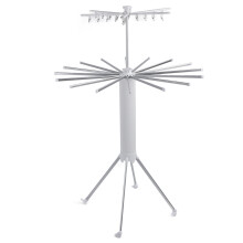 (Upgraded Version 02) Foldable Tripod Clothes Drying Rack Space Saving Indoor Outdoor
