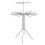 (Upgraded Version 02) Foldable Tripod Clothes Drying Rack Space Saving Indoor Outdoor 1