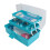 Cake Piping Bags Tips Set 3 Layer Blue Toolbox 2