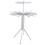 (Upgraded Version 02) Foldable Tripod Clothes Drying Rack Space Saving Indoor Outdoor 2