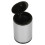 (Silver) Mini Press Trash Can Car Aluminum Garbage Bin M Red 5
