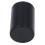 (Black) Mini Press Trash Can Car Aluminum Garbage Bin M Red 5