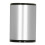(Silver) Mini Press Trash Can Car Aluminum Garbage Bin M Red 2