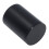 (Black) Mini Press Trash Can Car Aluminum Garbage Bin M Red 3