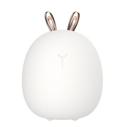 USB Rechargeable Silicone Rabbit Night Light for Bedside
