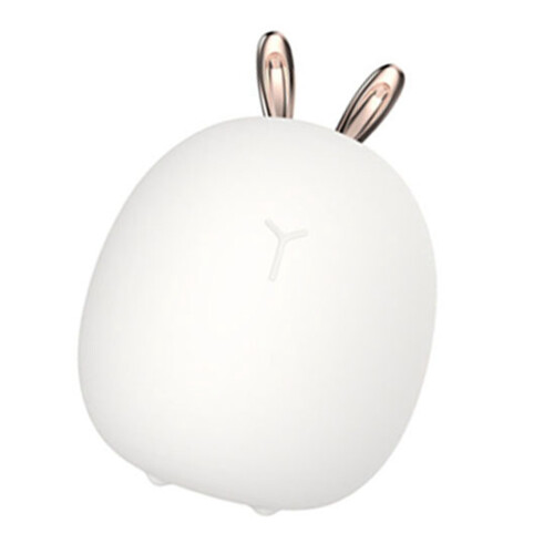USB Rechargeable Silicone Rabbit Night Light for Bedside 1