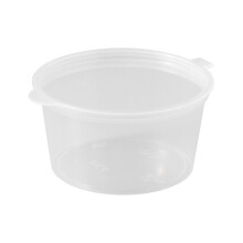 50pcs 50ML Plastic Sauce Cups Airtight Condiment