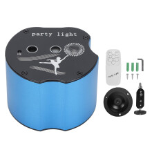 Sound Activated Laser Projector 48 Patterns 3 Colors DJ Lights Remote