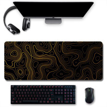 Extra Large Gaming Desk Mat 300*800mm Yellow