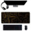 Extra Large Gaming Desk Mat 300*800mm Yellow 2