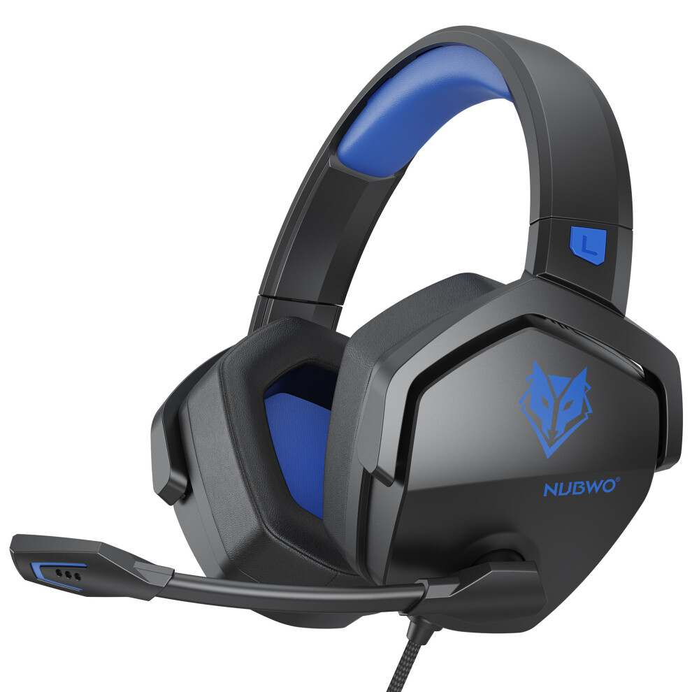 NUBWO N16 E-Sports Headset Wired Computer Gaming Headset Black Blue-image-OPC-PMKCGWM-NEW