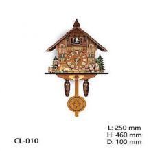 Lehuo cuckoo clock wooden Nordic retro living room CL010