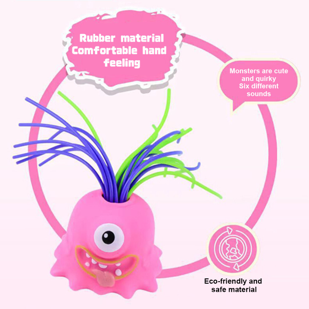 Funny Hair-Pulling Screaming Toy 6 Sounds Kids Stress Relief Gift-image-OPC-PMKCHC8-NEW
