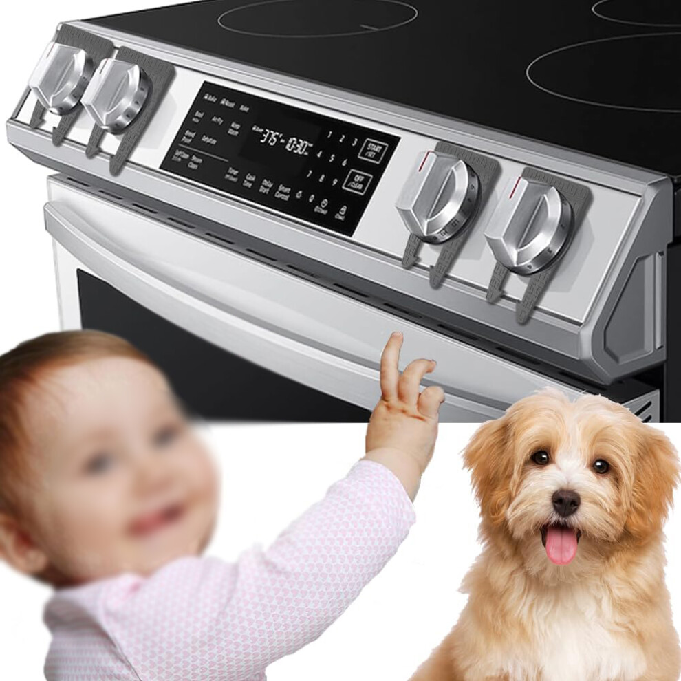Stove Knobs Lock Child Proofing Oven Knob Safety Lock Silicone