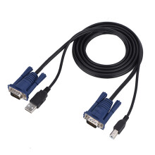 1.5M USB 2.0 KVM Switch Multi Functional Cable