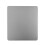 Aluminum Non-slip Gaming Mouse Pad Double Sided Silver 1